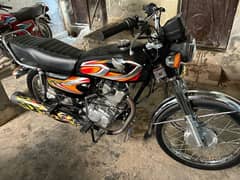 Honda 125 22 model black