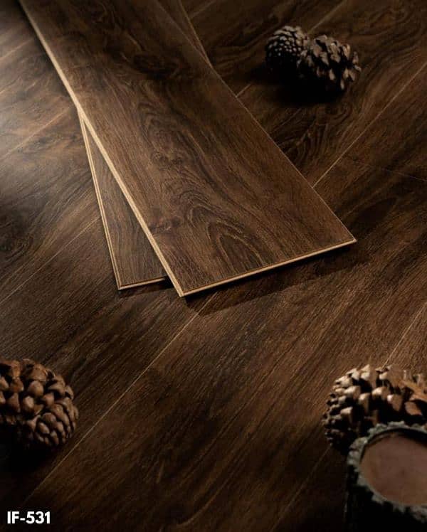 Wooden and vinyl flooring with installation services 3