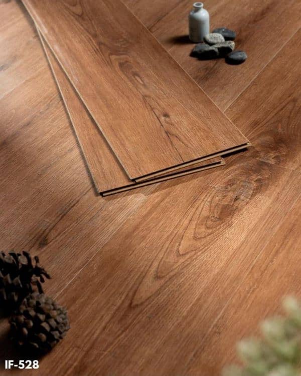 Wooden and vinyl flooring with installation services 6