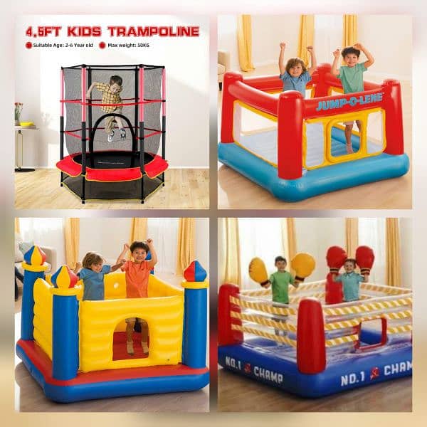 Trampoline & Jumping Bouncer Different Prices 03020062817 0