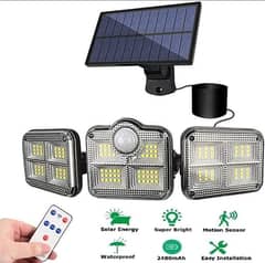 solar motion sensor light