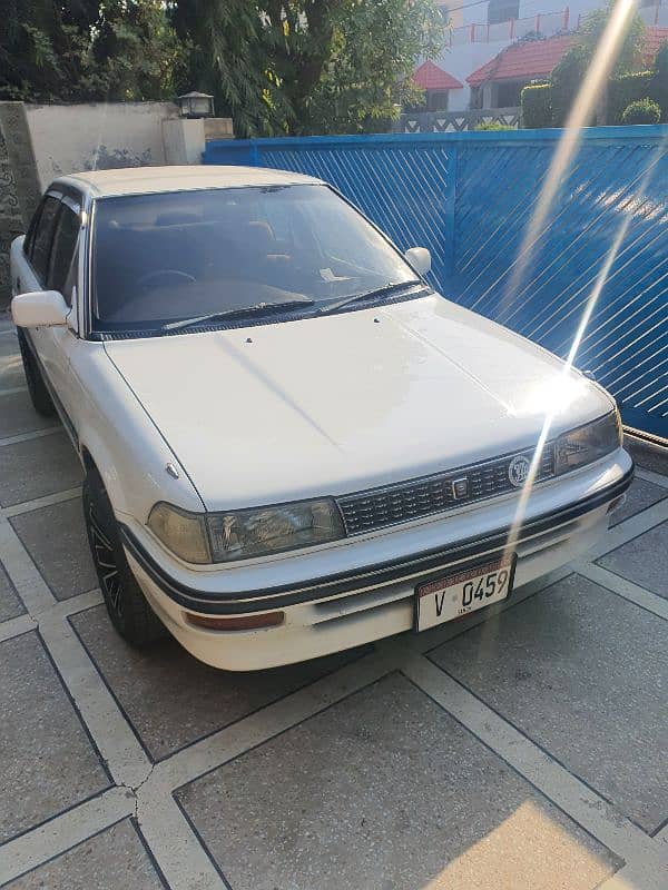 Toyota Corolla XE 1988 90 quota 1