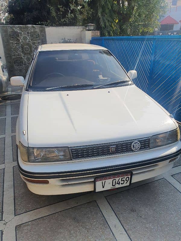 Toyota Corolla XE 1988 90 quota 0