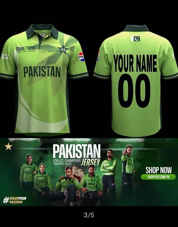 Pakistan new shirt 2