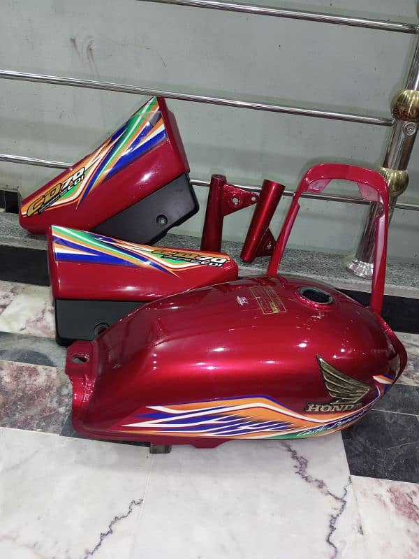 Honda CD-70 K Tanki Taapay 10