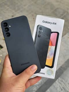 SAMSUNG A14 WITH BOX