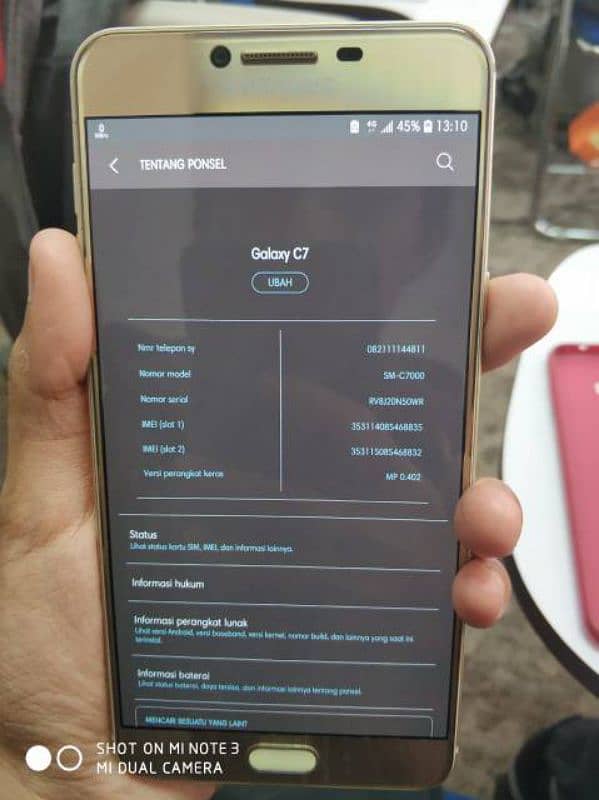 Samsung C7 urgent sale 4/ 64 Gb 11