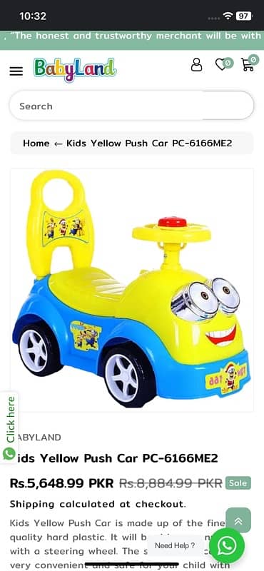 Baby Car Push 3