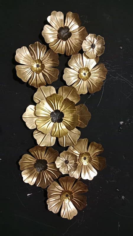 Wall hanging Metal flowers 2