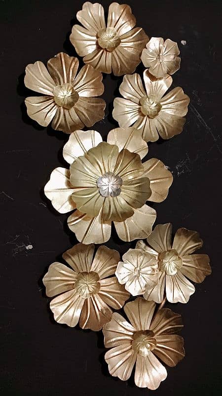 Wall hanging Metal flowers 5