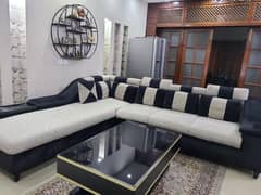 Slightly Used L Shaped Sofa set