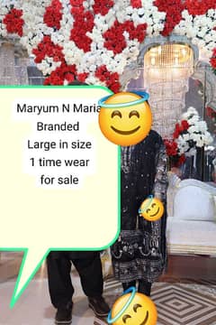 Maryum N Maria Black Suit | large Size | branded suit| black dress