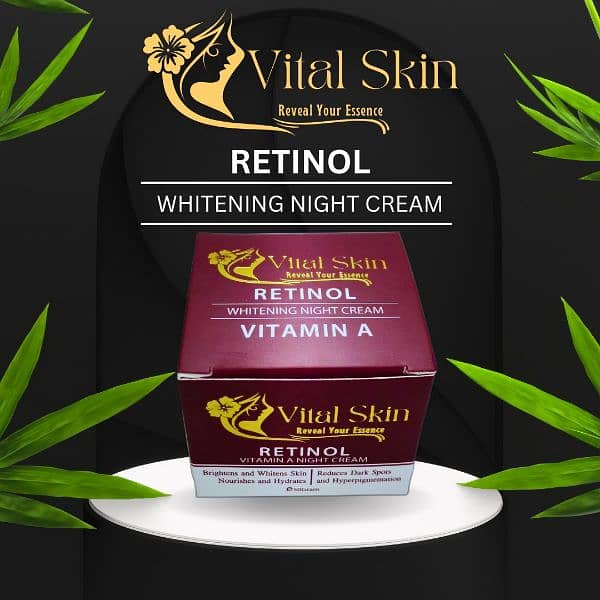 Vital Skin Retinol Night Cream Reveal ( Bulk available for reseller ) 2