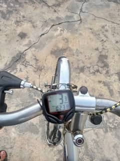 blue Cycle with speedometer for sale