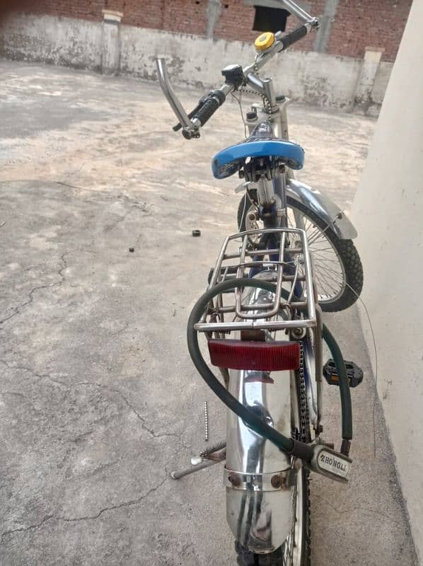 blue Cycle with speedometer for sale 3