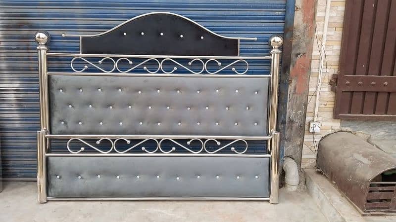 New Stainless Steel Double Bed With Argun Welding And Non Magnet Steel 4