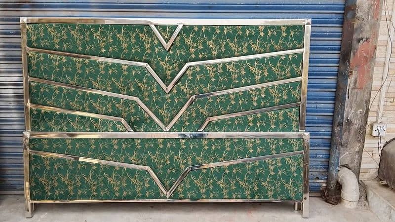 New Stainless Steel Double Bed With Argun Welding And Non Magnet Steel 6