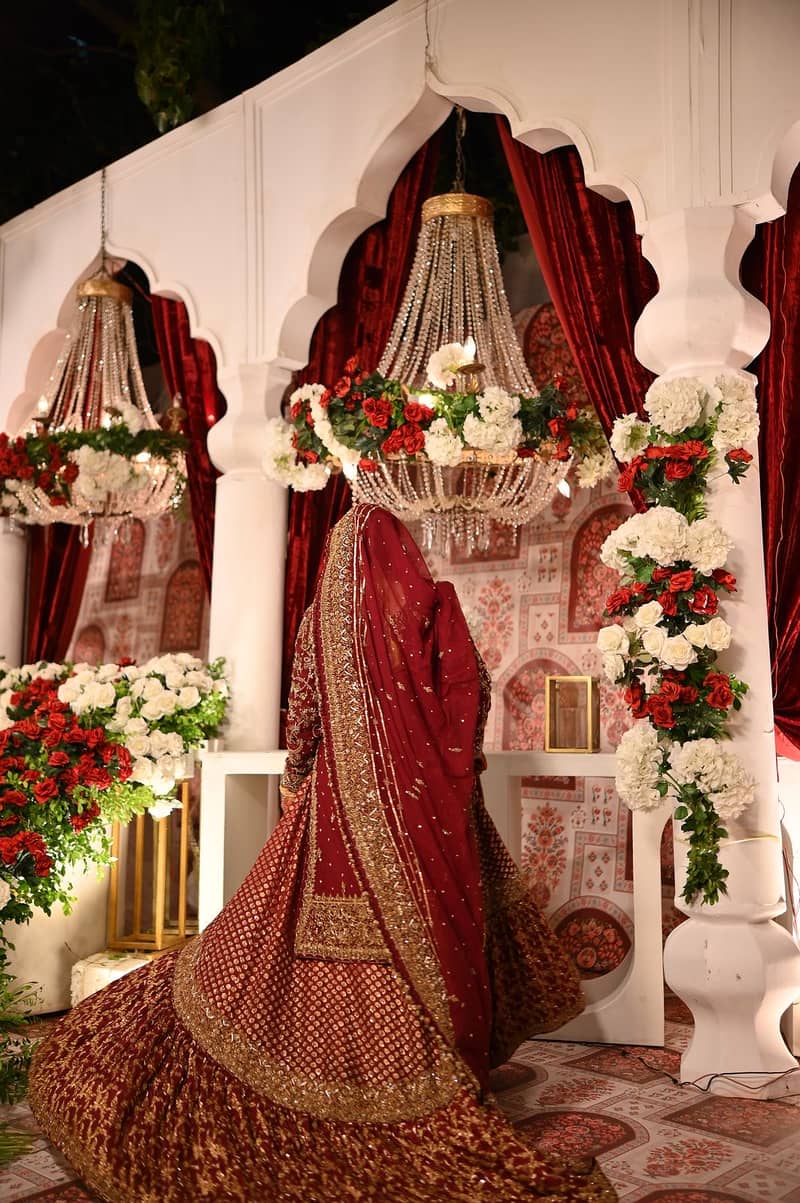 Branded Bridal dress (Barat, Mehdi, valima) 1