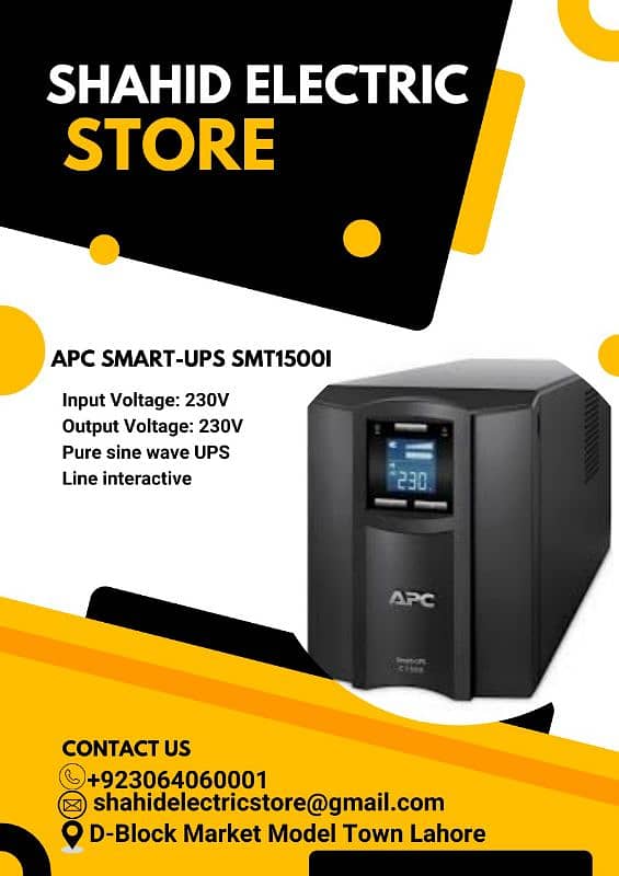 ONLINE  UPS SURT 3000XLI ,5kva,6kva ,10kva ,20KVA  , Lithium battery 4