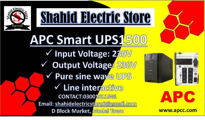 ONLINE  UPS SURT 3000XLI ,5kva,6kva ,10kva ,20KVA  , Lithium battery 6