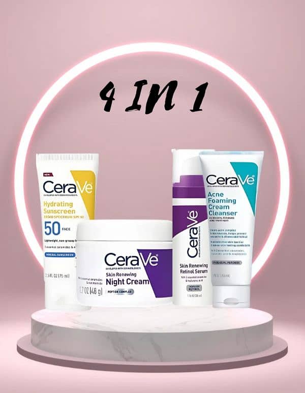 CeraVe 4 In 1 Skincare Bundle 2