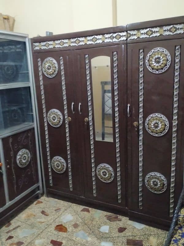 iron bedroom set without mattress in lalukhet 03112332537 2