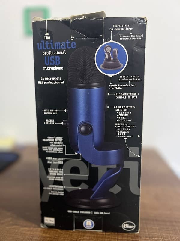 Blue Yeti USB Microphone – Like New (Imported from USA) 6