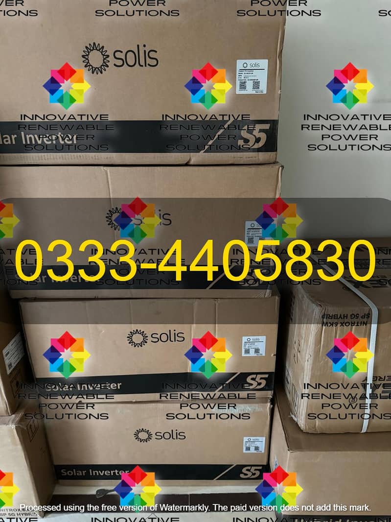 Solis 20kW Ongrid Inverter S5 Model 1