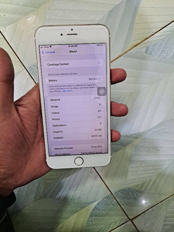 iphone 6s plus for sale read add kindly fixed price 0