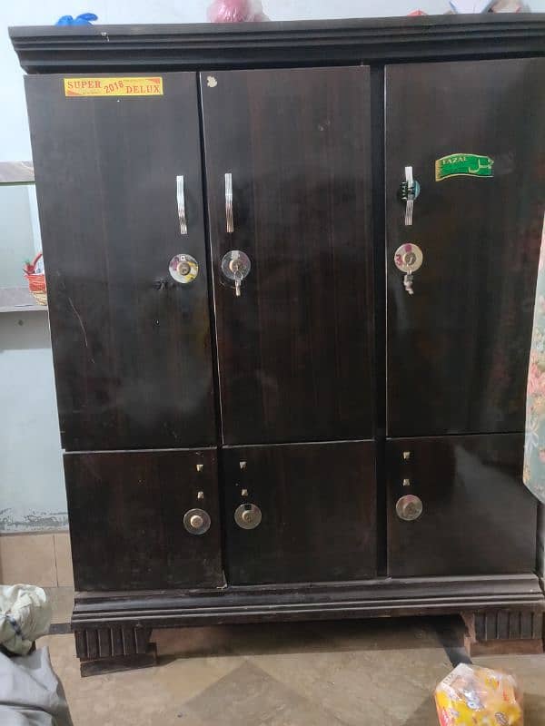 3 door Steel Safe Almari for sale 1