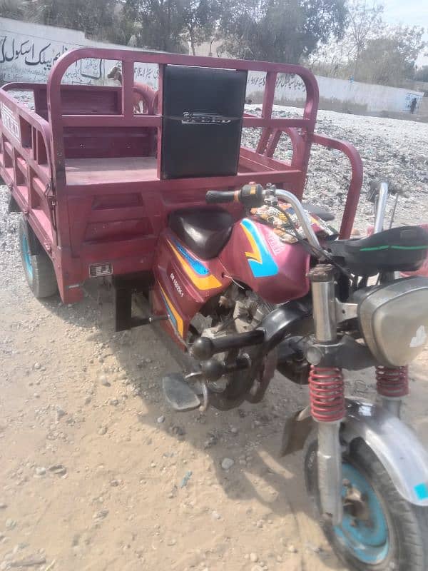 Hi SPEED 150cc. loader Rikshaw all complete file karachi 03360201542. 2