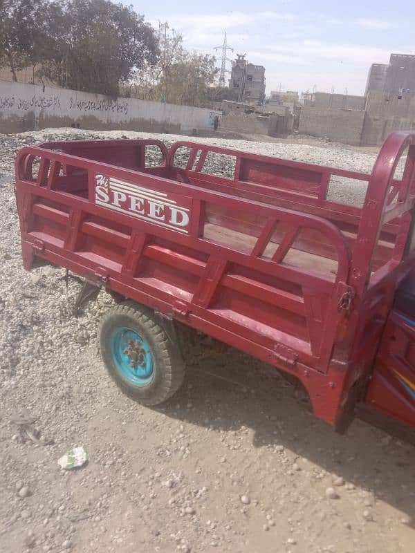 Hi SPEED 150cc. loader Rikshaw all complete file karachi 03360201542. 3