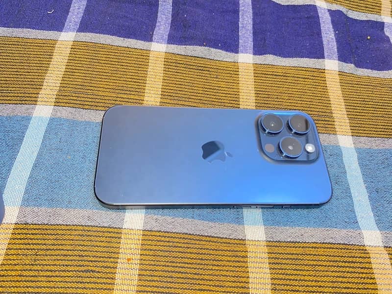 iPhone 15 pro blue colour 1