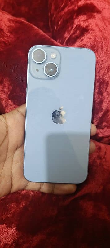 iPhone 14 jv blue colour 100 health 0