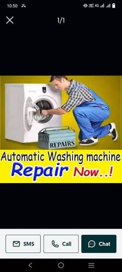 Automatic washing machine Repair krwaen 15 days Guarantee kay saath