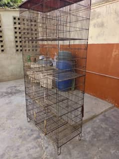 Birds and hens cage in metal for sell.