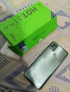 infinix hot 11 play 4/64 GB 6000 mah battery Lahore Walton 03079410128