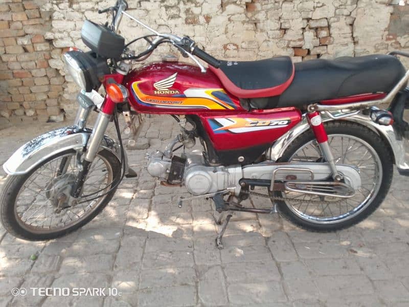 Honda CD 70 bike for sale 1