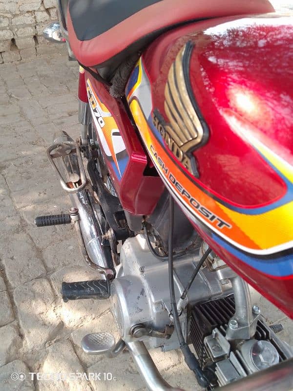 Honda CD 70 bike for sale 3