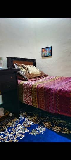 Woddend Bed, soft and Comfortable Best Condition