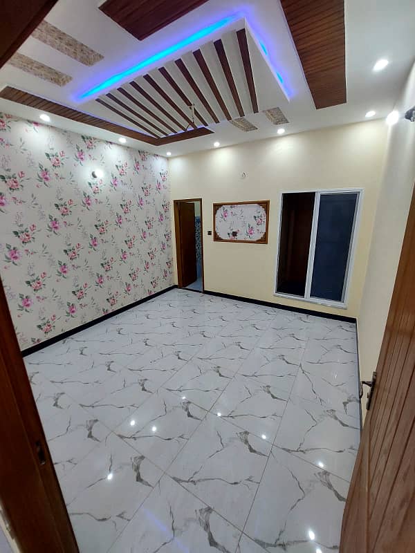 4 Marla Brand New Half Double Story House For Sale In Al Ahmad Gardens Lahore 0