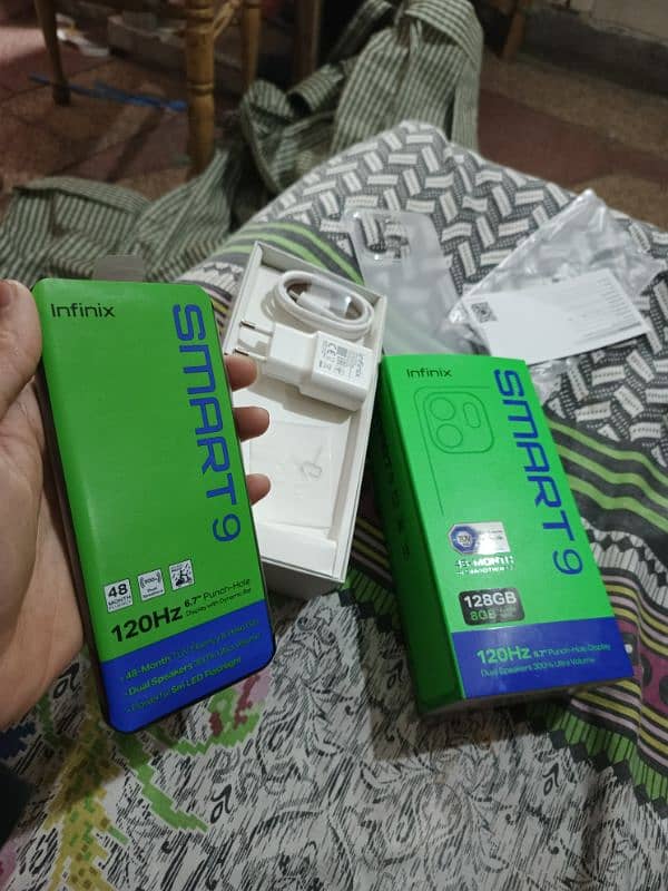 infinix smart 9 8/128 non active box pack 0