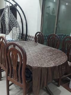 dining table with 6 chairs