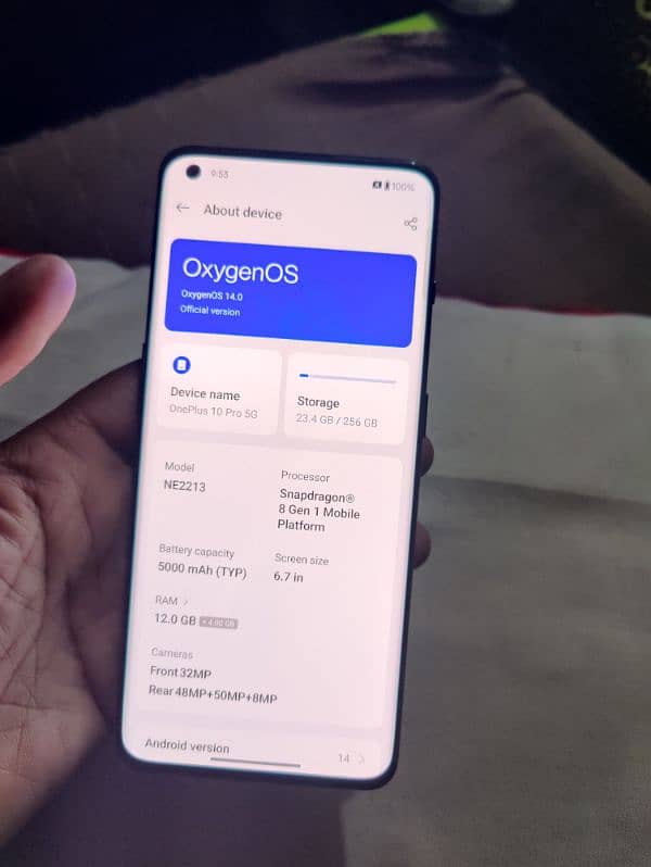 OnePlus 10 pro, 12/256, dual sim, non pta sim working. 8
