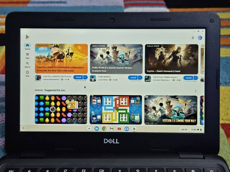 Dell Touch Chrome Book 6