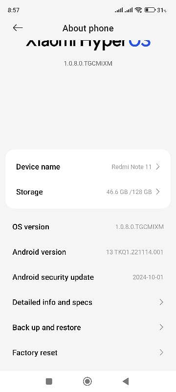 Redmi note 11 pro 4