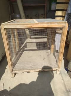 Handmade Wooden Hen Cage – Sturdy & Affordable