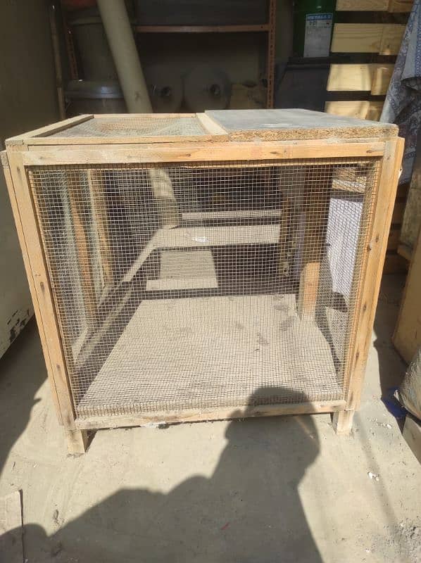 Handmade Wooden Hen Cage – Sturdy & Affordable 0