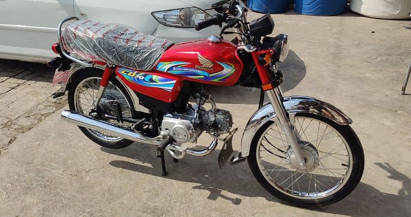 Brand New HONDA CD 70 2024 9