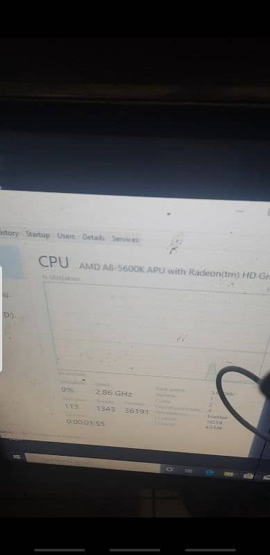 AMD A8-5600K APU With Radean (TM) HD Graphics 3.60 GHZ 15